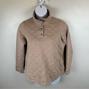 Marmot Tan Quilted Women's Sweater